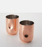 Tom Dixon - Plum set of 2 Moscow Mule mugs