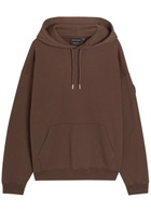 Canada Goose Hooded Cotton Sweatshirt Brown