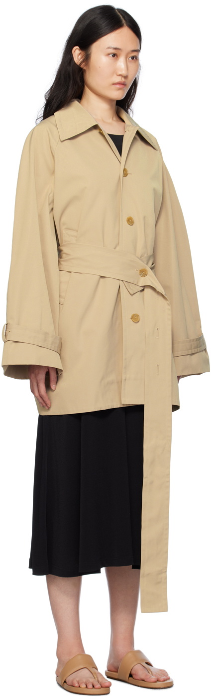 Birrot Beige Car Coat
