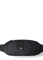 Logo Patch Belt Bag in Black