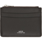 A.P.C. Brown Paris Card Holder