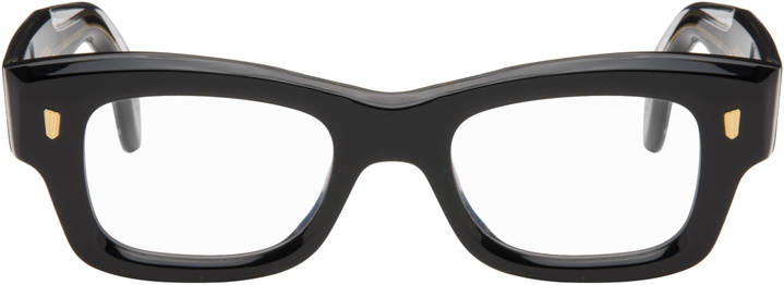 Photo: Cutler and Gross Black 1419 Rectangle Optical Glasses