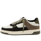 Represent Men's Apex Suede Sneakers in Black Hazel Olive