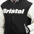 F.C. Real Bristol Men's Varsity Jacket in Black