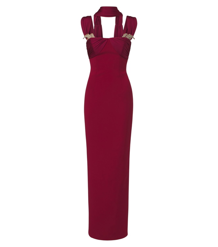 Photo: Rachel Gilbert Mali embellished gown