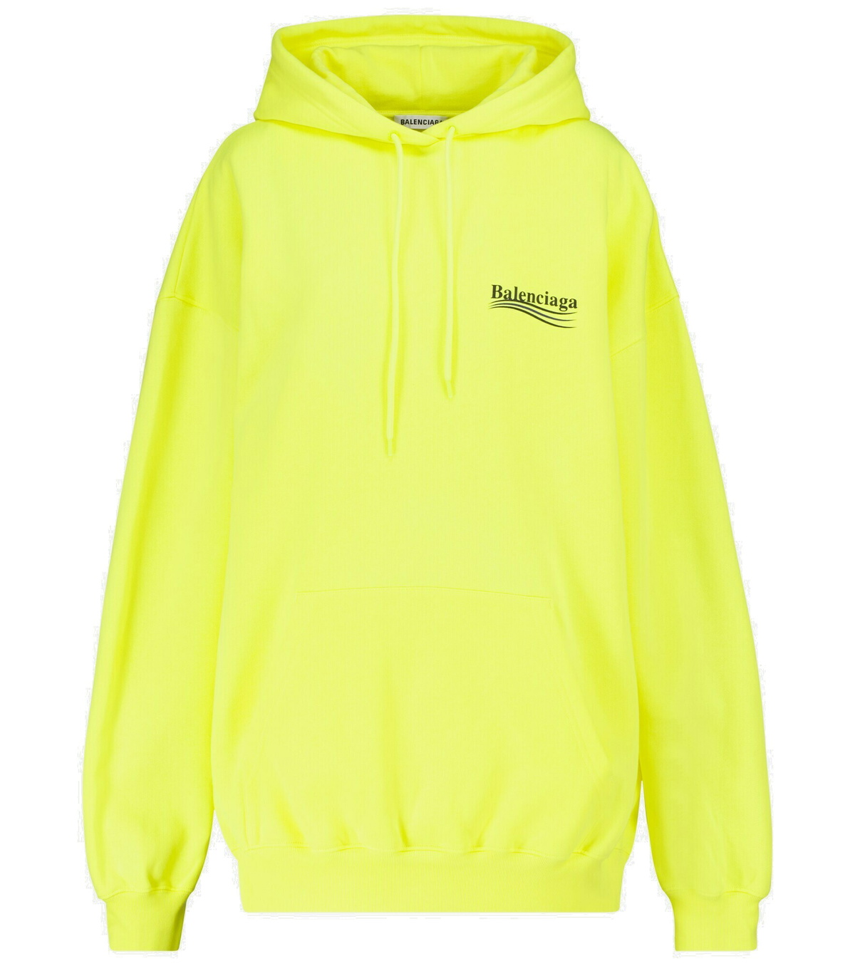 Balenciaga - Logo cotton hoodie Balenciaga