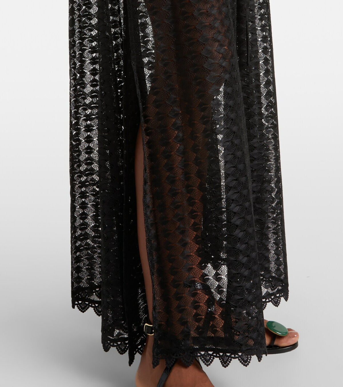 Melissa Odabash Talitha semi-sheer kaftan