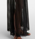 Melissa Odabash Talitha semi-sheer kaftan