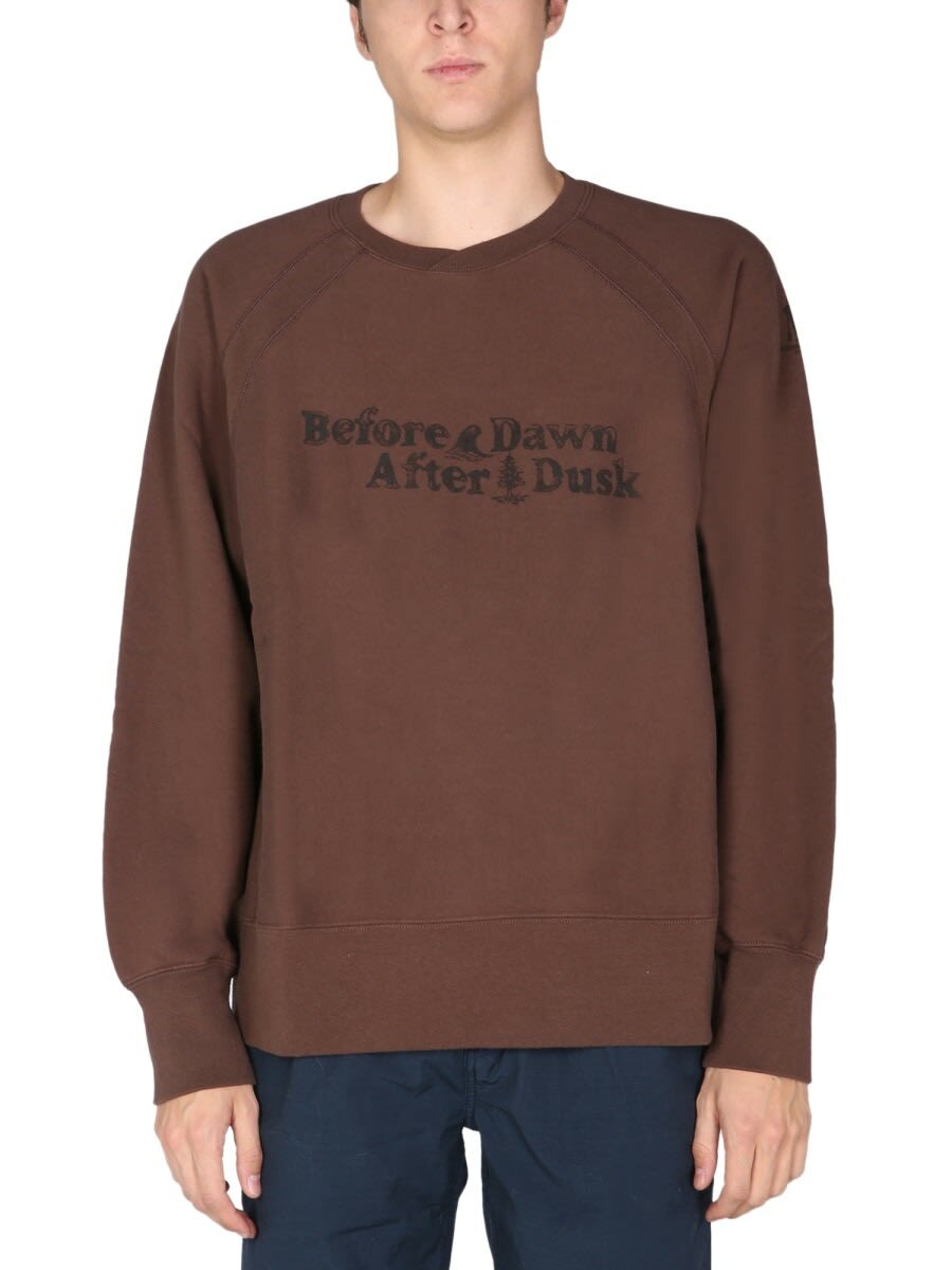 パーカー・フーディ Engineered Garments CREWNECK SWEATSHIRT (22F1B020_NL050) Engineered Garments CP Heavy Fleece Raglan Crew in Heather