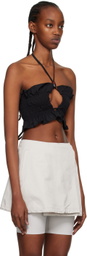 Kijun Black Shell Bra
