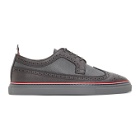 Thom Browne Grey Cupsole Longwing Brogues