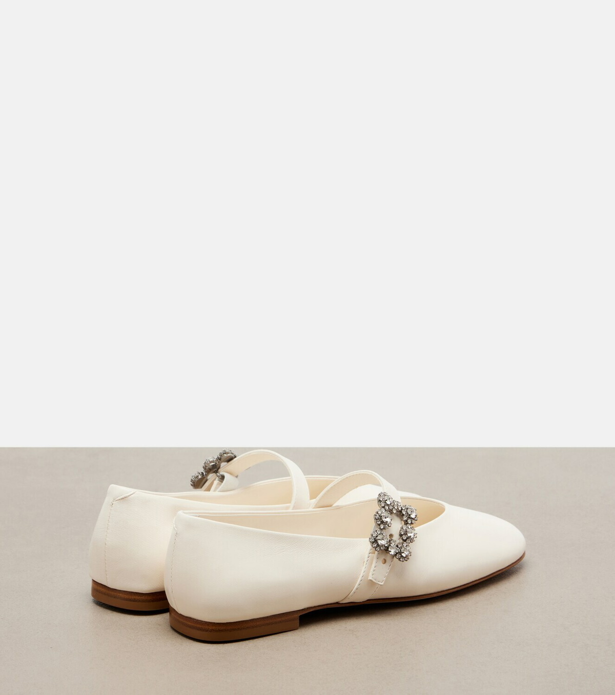 Roger Vivier Roundytoe leather ballet flats