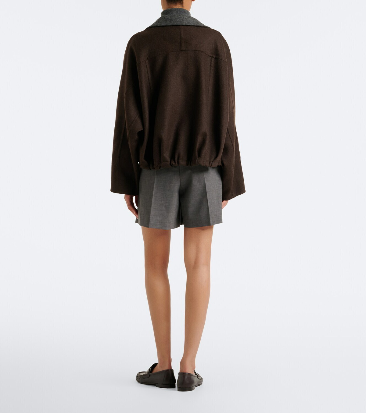 Brunello Cucinelli Wool-blend shorts