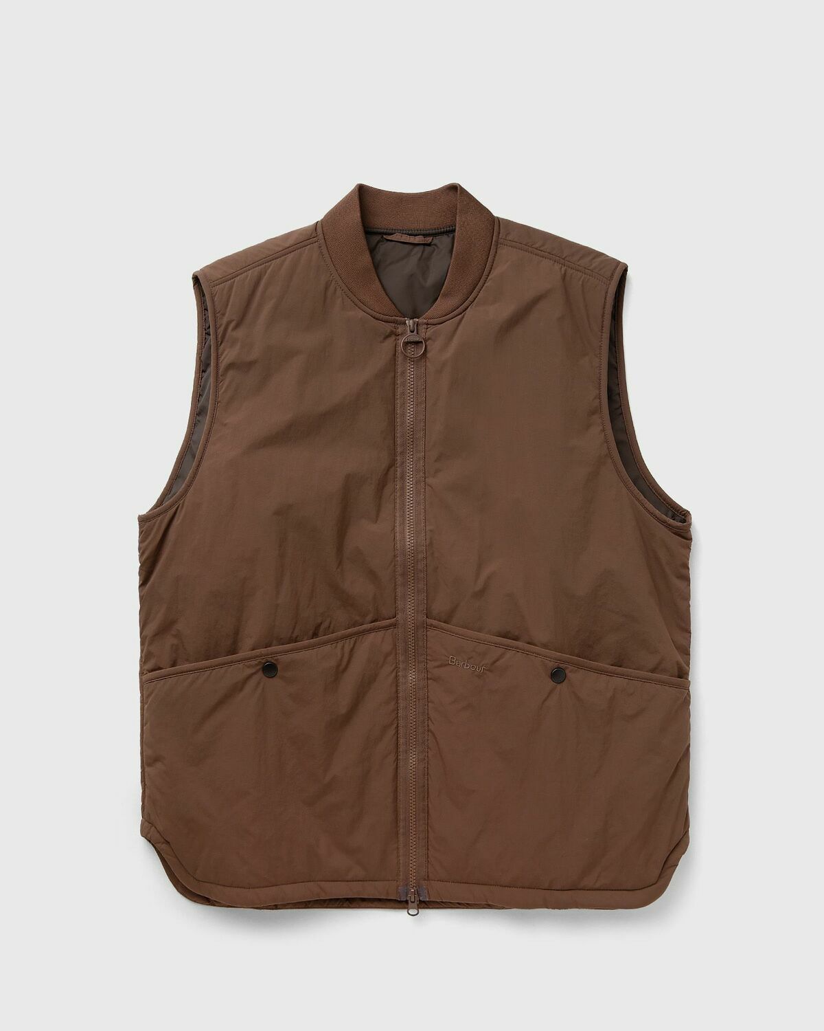 Barbour Re-Engineered Liddesdale Gilet Brown Mens Vest