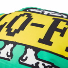 Lo-Fi Men's Sign Pillow in Kelly Green