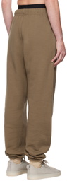 Fear of God ESSENTIALS Brown Drawstring Lounge Pants