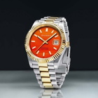 Duxot Marcel Automatic Orange Dial Mens Watch DX-2059-GG