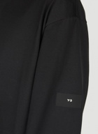 Y-3 - Mock Neck Sweatshirt in Black