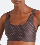 The Upside Poet Harlow printed sports bra