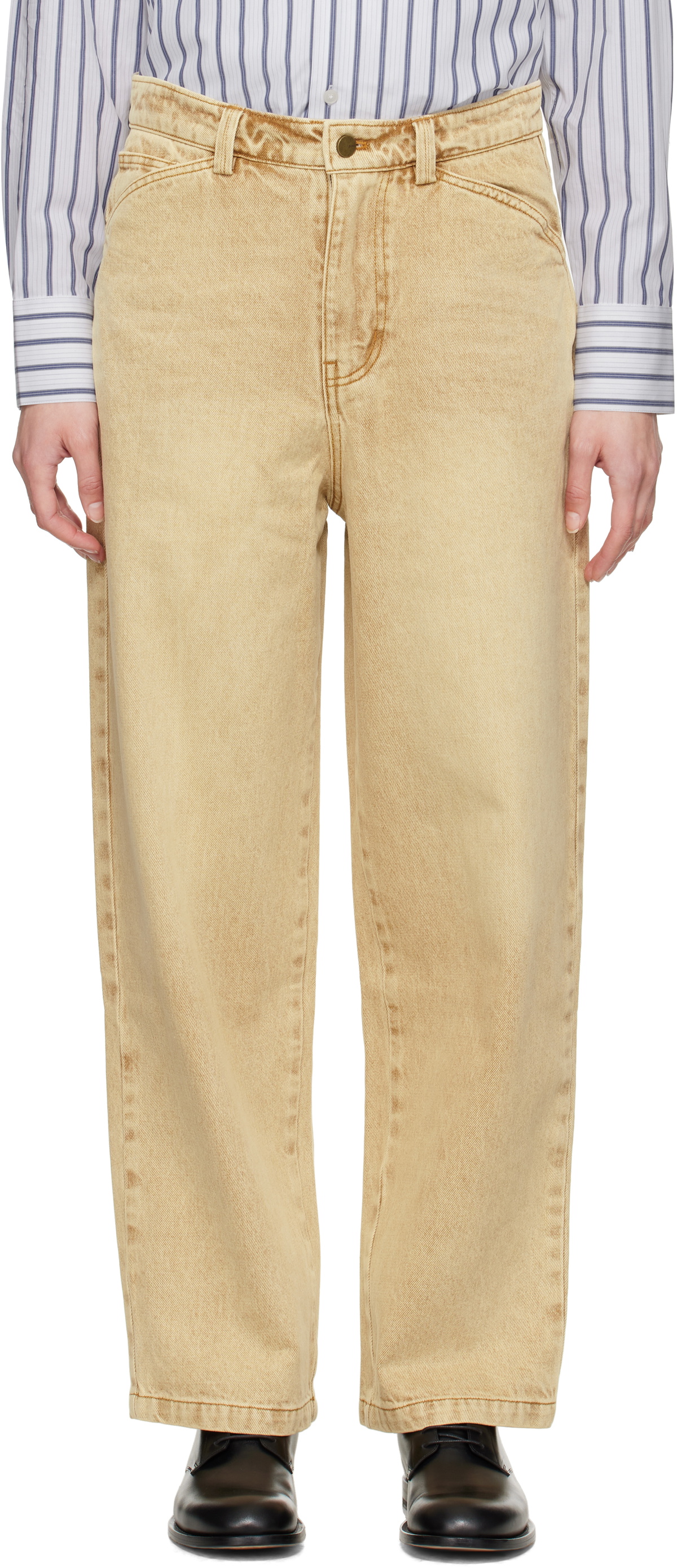 Carter Young Beige Big Ben Jeans