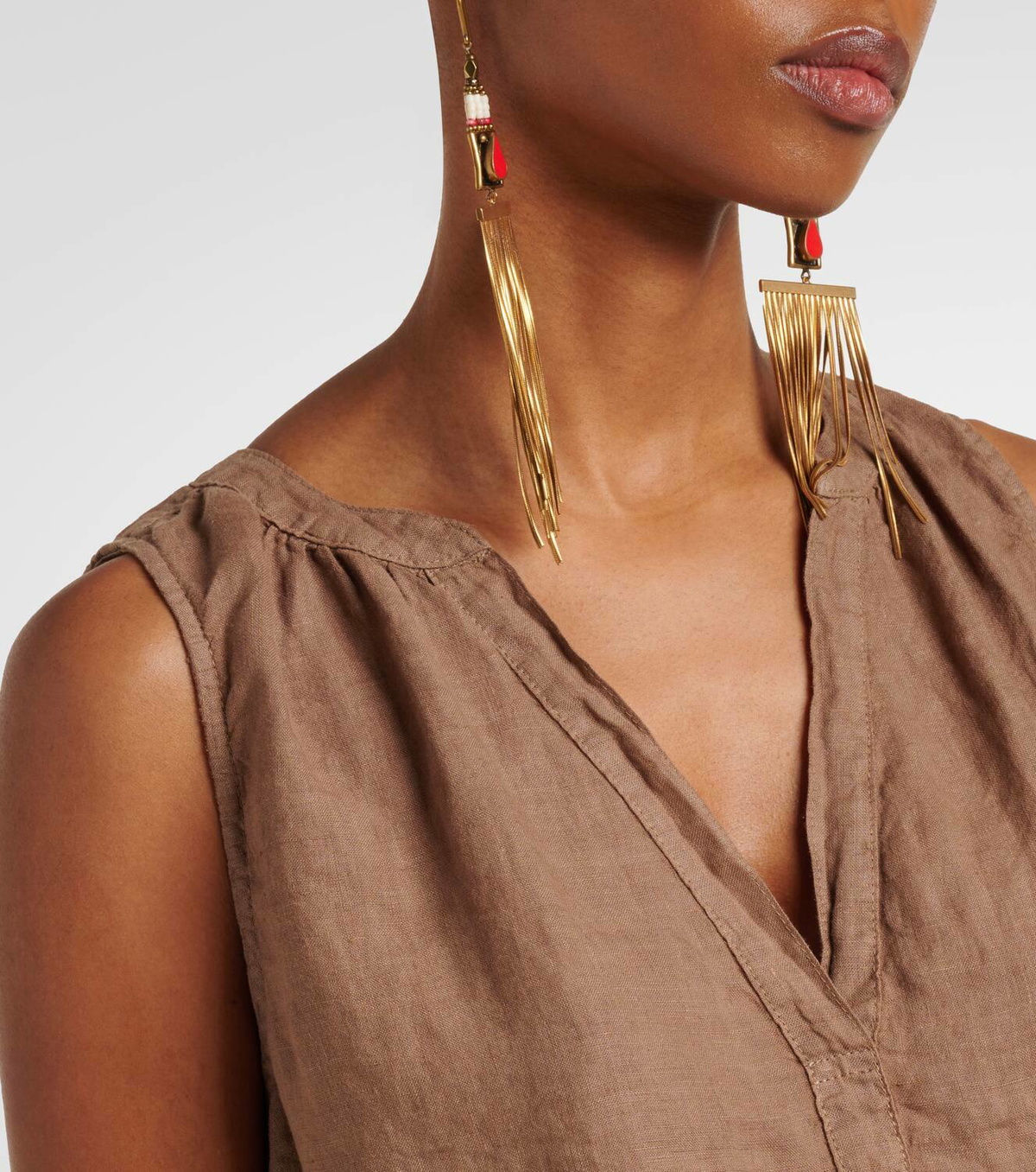 Velvet Tacy linen tank top