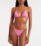ViX Paula Hermanny Firenze Kiana beaded bikini bottoms