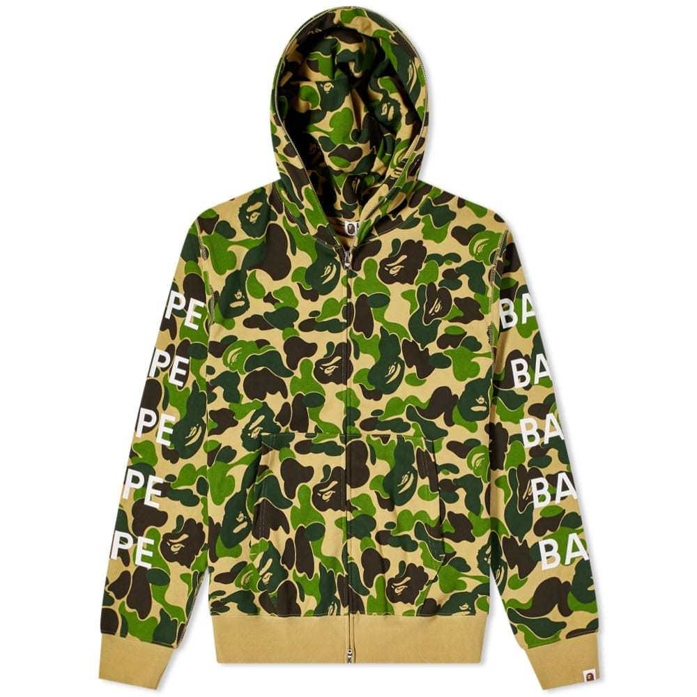 A Bathing Ape Big ABC Camo BAPE Relaxed Fit Full Zip A Bathing Ape