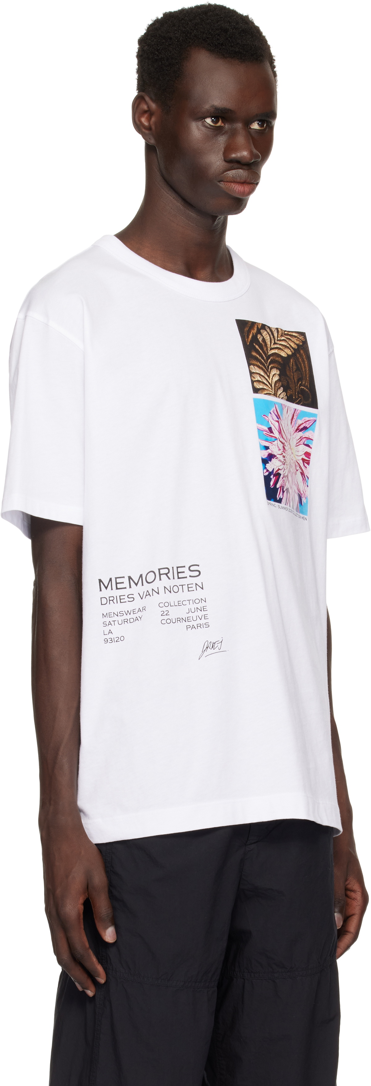 Dries Van Noten White Show T-shirt Dries Van Noten