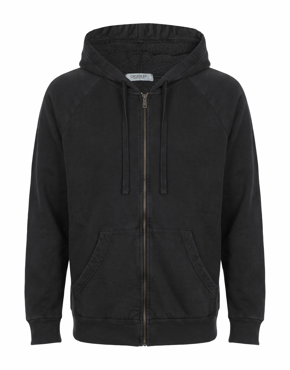 Crossley Mens Sweatshirt in Black