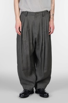 Ziggy Chen Pants In Green Chanvre