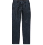 Massimo Alba - Navy Tapered Cotton-Corduroy Trousers - Navy