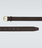 George Cleverley Suede belt