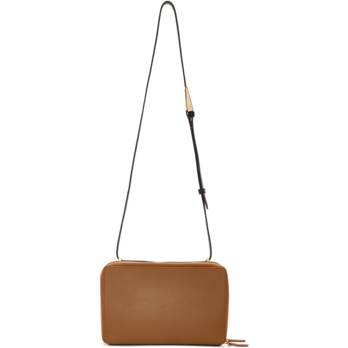 Want Les Essentiels Brown Maxi Demiranda Bag