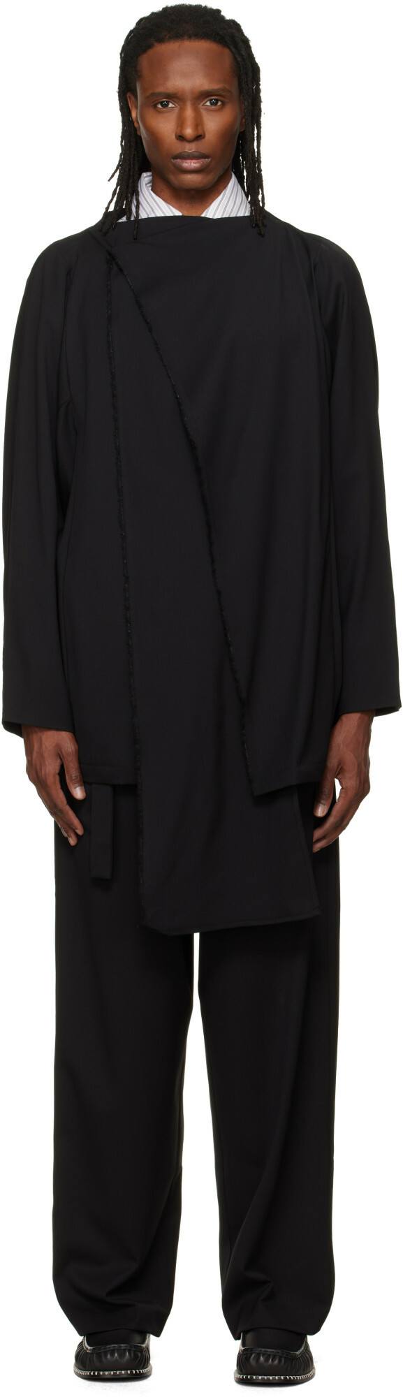 Kiko Kostadinov Black Cursus Blazer