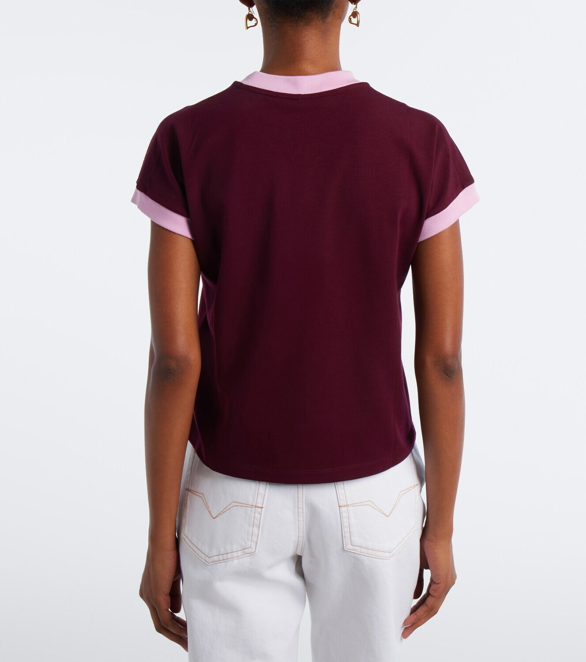 Versace Medusa cotton-blend jersey T-shirt