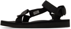 Suicoke Black DEPA-Cab Sandals