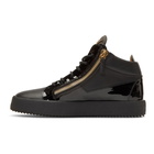 Giuseppe Zanotti Black May London High-Top Sneakers