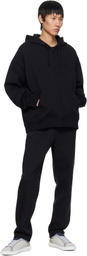 1017 ALYX 9SM Black Boxy Zip-Up Hoodie