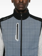 RLX Ralph Lauren Black Checked Panelled Gilet