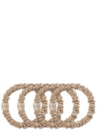 Slip Pure Silk Skinny Scrunchies - Blonde