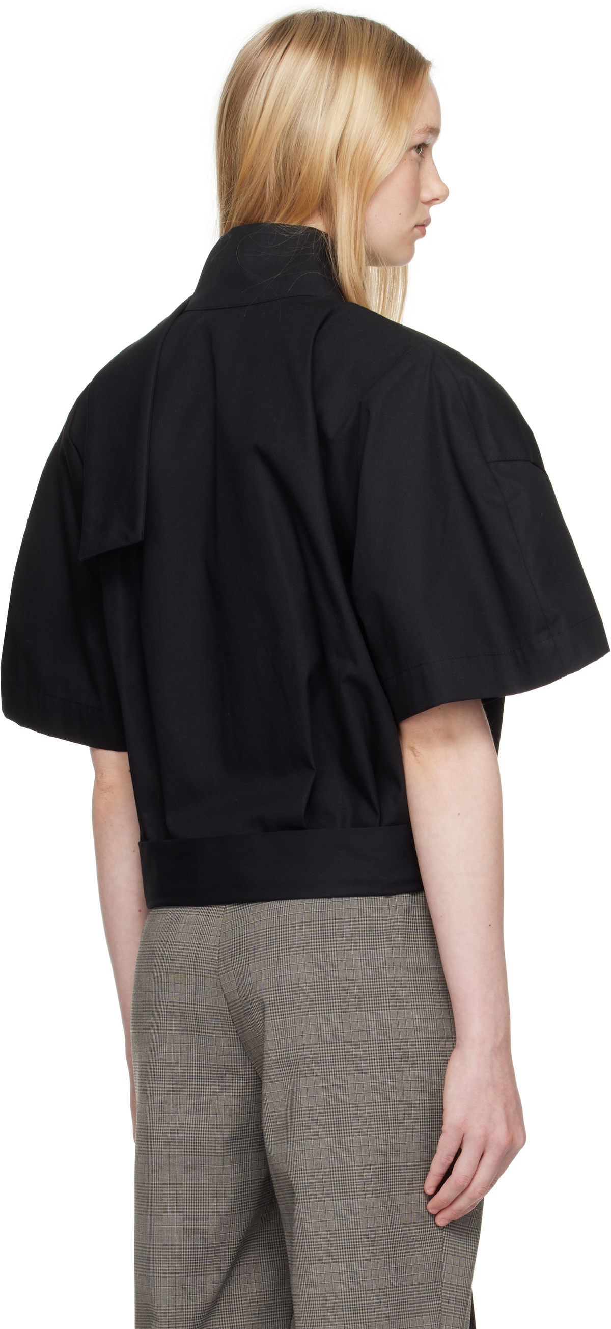 FIDAN NOVRUZOVA Black Kyla Shirt