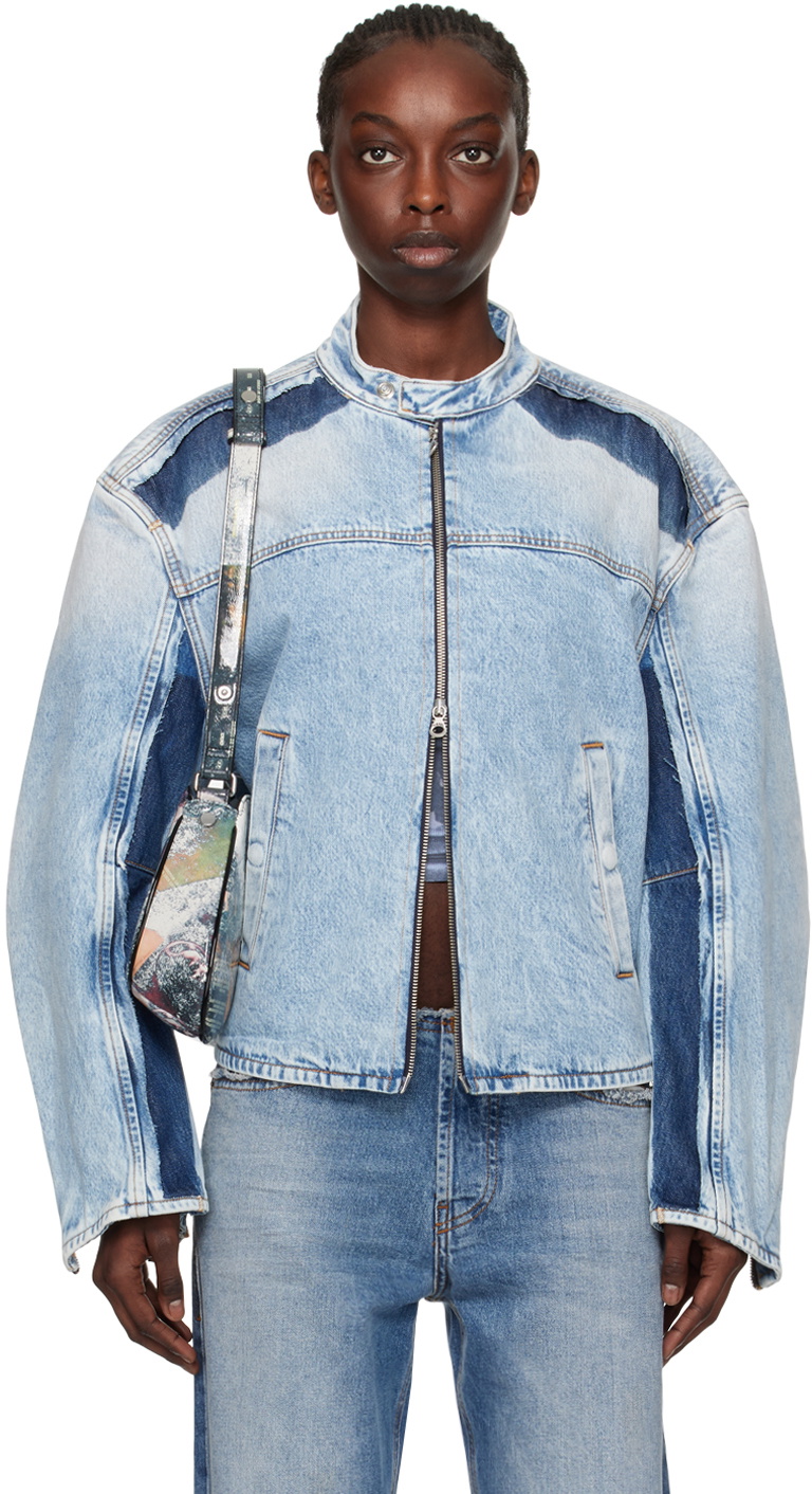 Diesel Blue D-Marge-S1 Denim Jacket Diesel