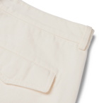 Jacquemus - Zip-Detailed Canvas Cargo Trousers - Off-white