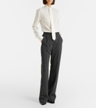 McQueen Chalk stripe straight pants
