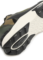 Valentino True Act Camouflage Canvas Sneakers Khaki