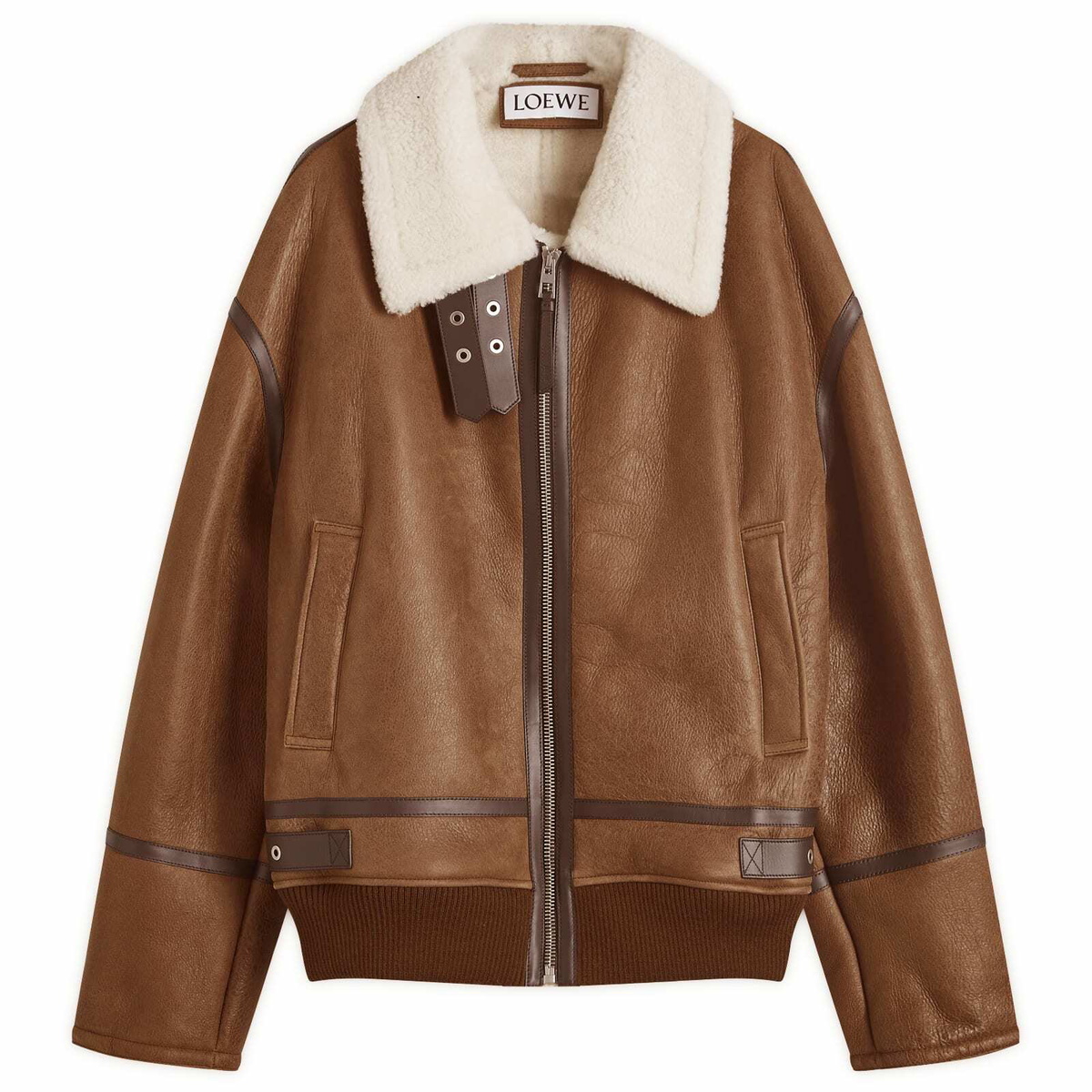 Loewe - Shearling Aviator | HBX - Globally Curated Fashion