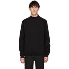 nonnative Black Mock Neck Dweller Sweatshirt