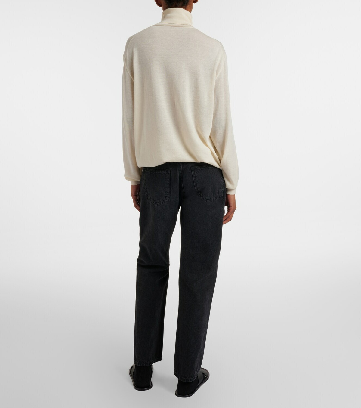 The Row Booker low-rise straight jeans