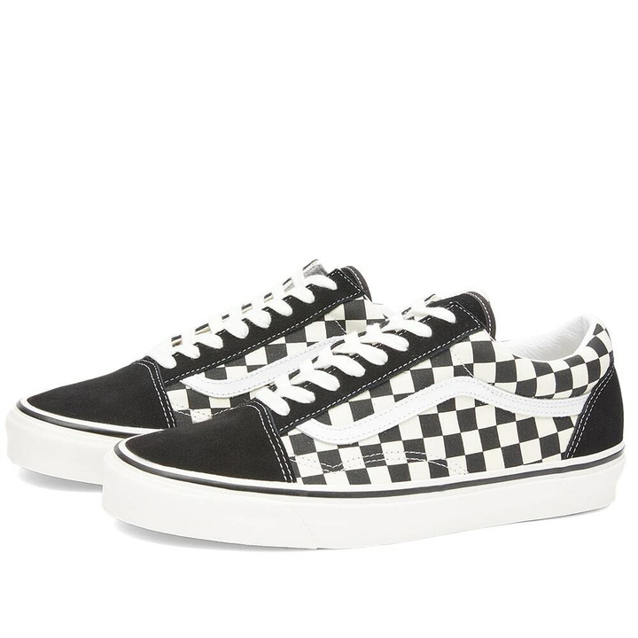 Photo: Vans Men's UA Old Skool 36 DX Sneakers in Check Black