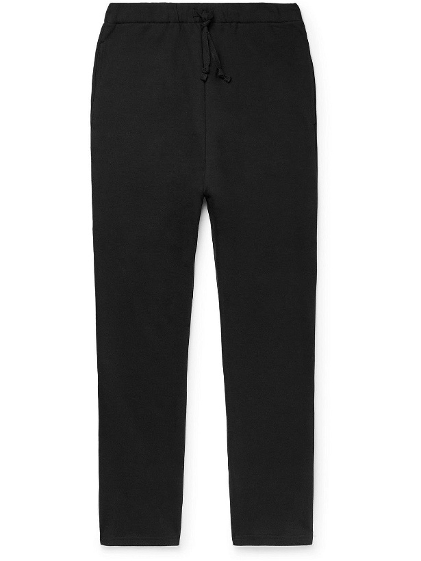 Photo: KAPITAL - Printed Cotton-Jersey Sweatpants - Black